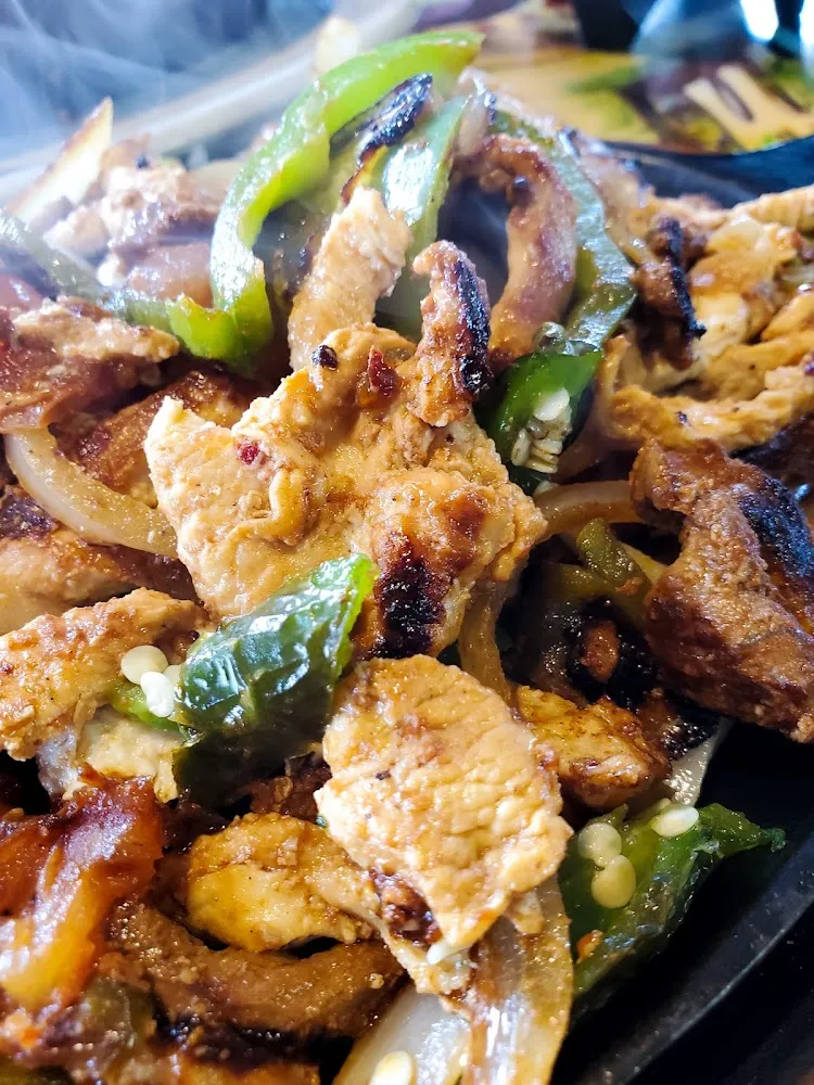 Chicken and Beef Fajita